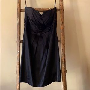 Strapless, classy, little black dress